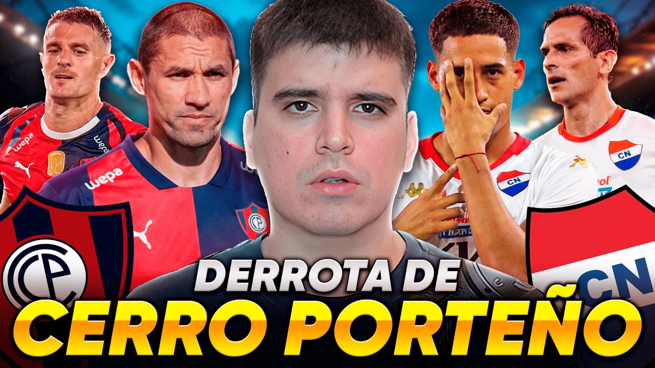 Sin ideas y sin reacción: lo que dejó el Cerro Porteño vs Nacional