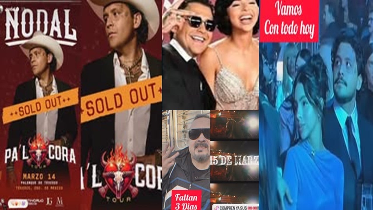 CRISTIAN NODAL SOLD OUT VAMOS A APOYARLO NO AL H473 Y A LAS MENTIRAS#angelaaguilar#cristiannodal
