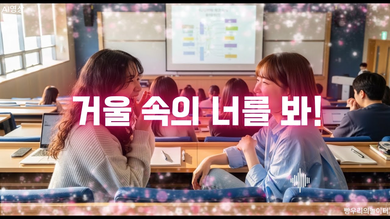 가스라이팅, 데이트 폭력으로 힘든 친구를 위한 노래 | 너를 위해서라면 내가 악역이라도 할게(거울 속의 너를 봐!)