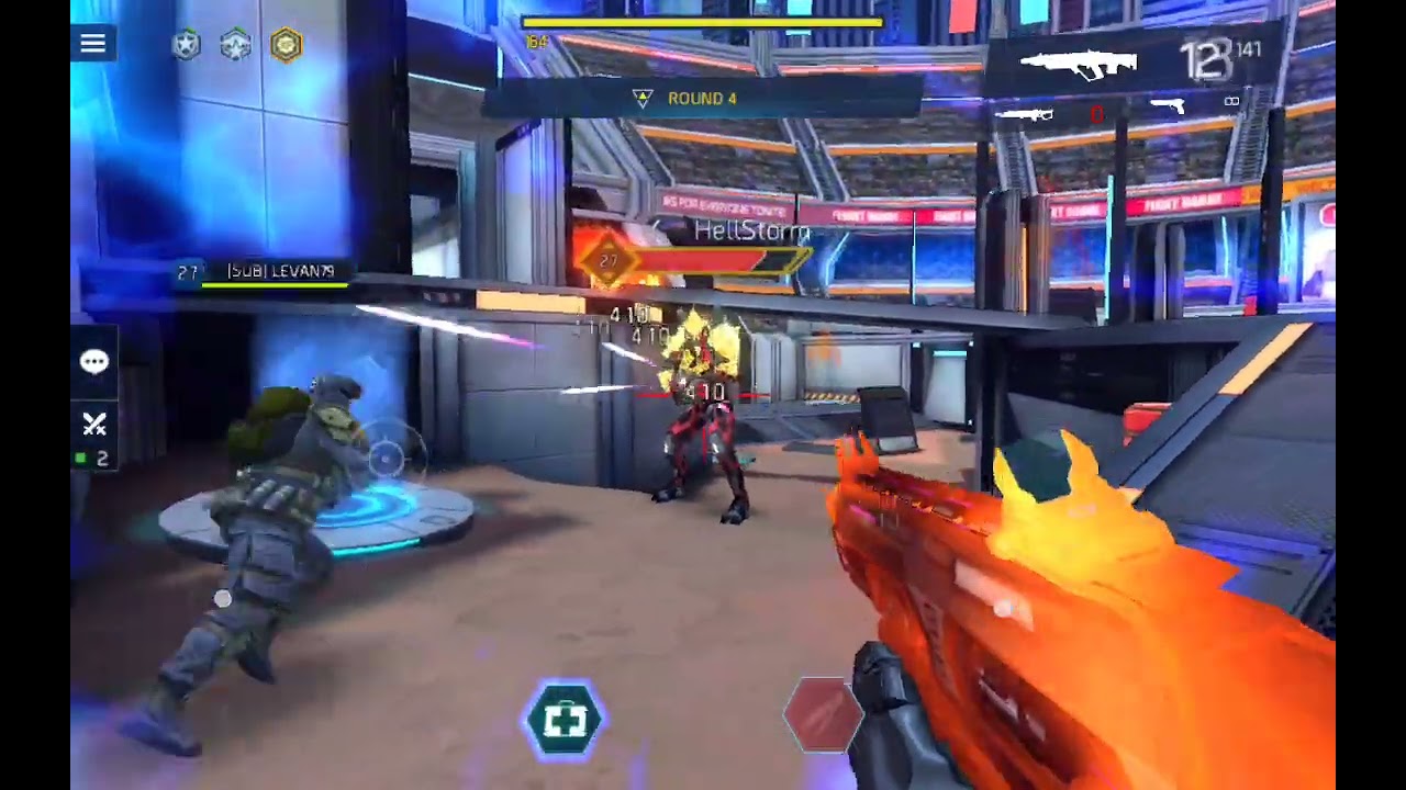 Shadowgun legends ZEUS &  LEVAN79 squad  silver arena epic fun 😊😁😁😁