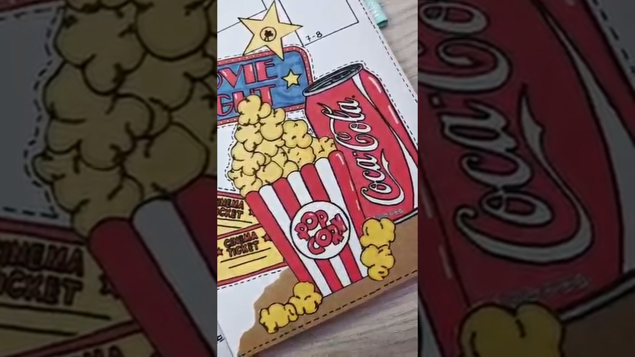 Pop Corn al cinema? #bulletjournal #cinema