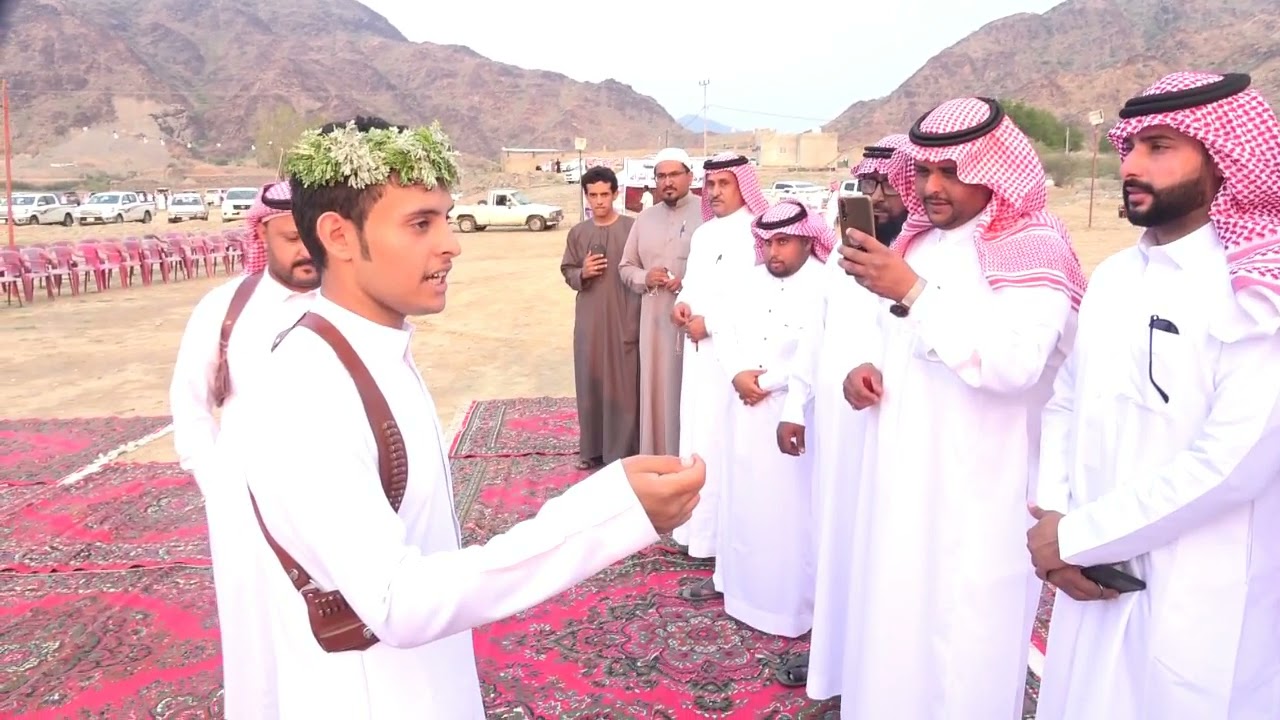 احتفال عشيرة ال حيله من قبيلة المنجحه