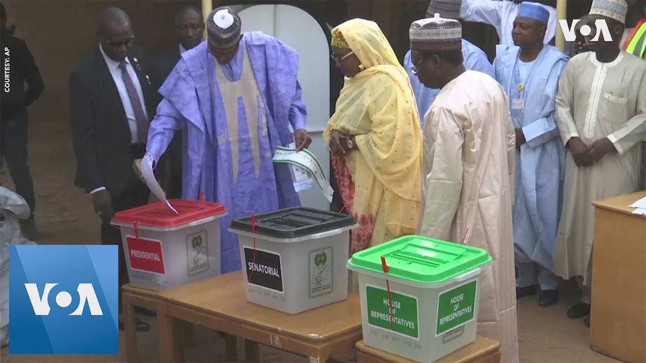 President Muhammadu Buhari Votes in Hometown