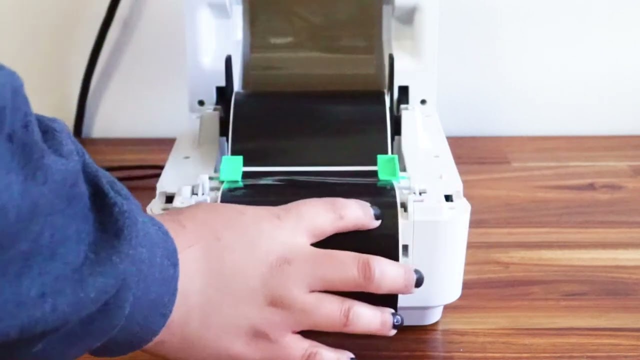 Loading Durable Zebra Labels
