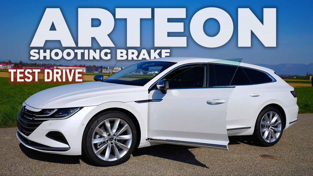 Новый Volkswagen Arteon Shooting Brake Elegance 2021 Тест-драйв Обзор POV