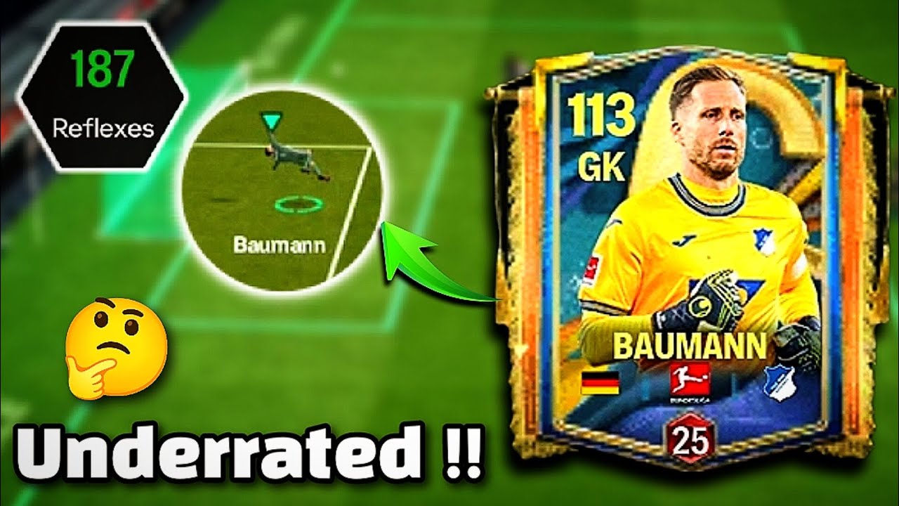 Is Baumann a Reliable Goalkeeper in FC Mobile 25? 🤔 Let's check ✅