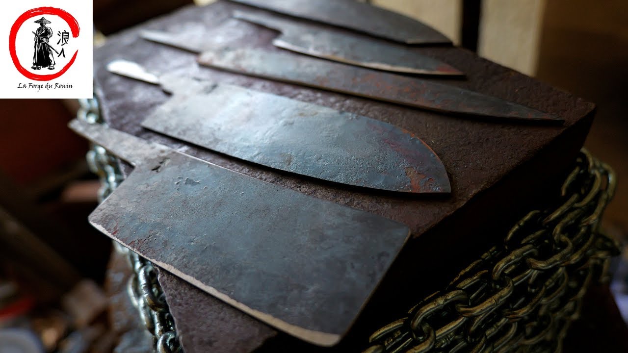 Forger un couteau de cuisine japonais ( niveau Intermédiaire )