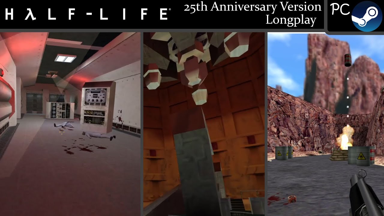 Half-Life [25th Anniversary Version] - PC Longplay