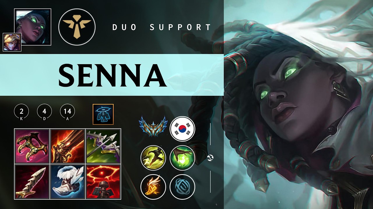 Senna Support vs Seraphine - KR Challenger Patch 26.04