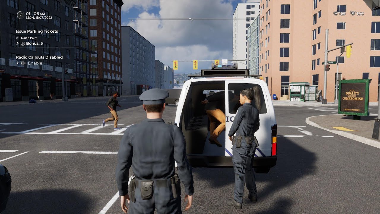 Lenovo Legion Go S Z1 Extreme Steam OS Police Simulator Patrol Officers