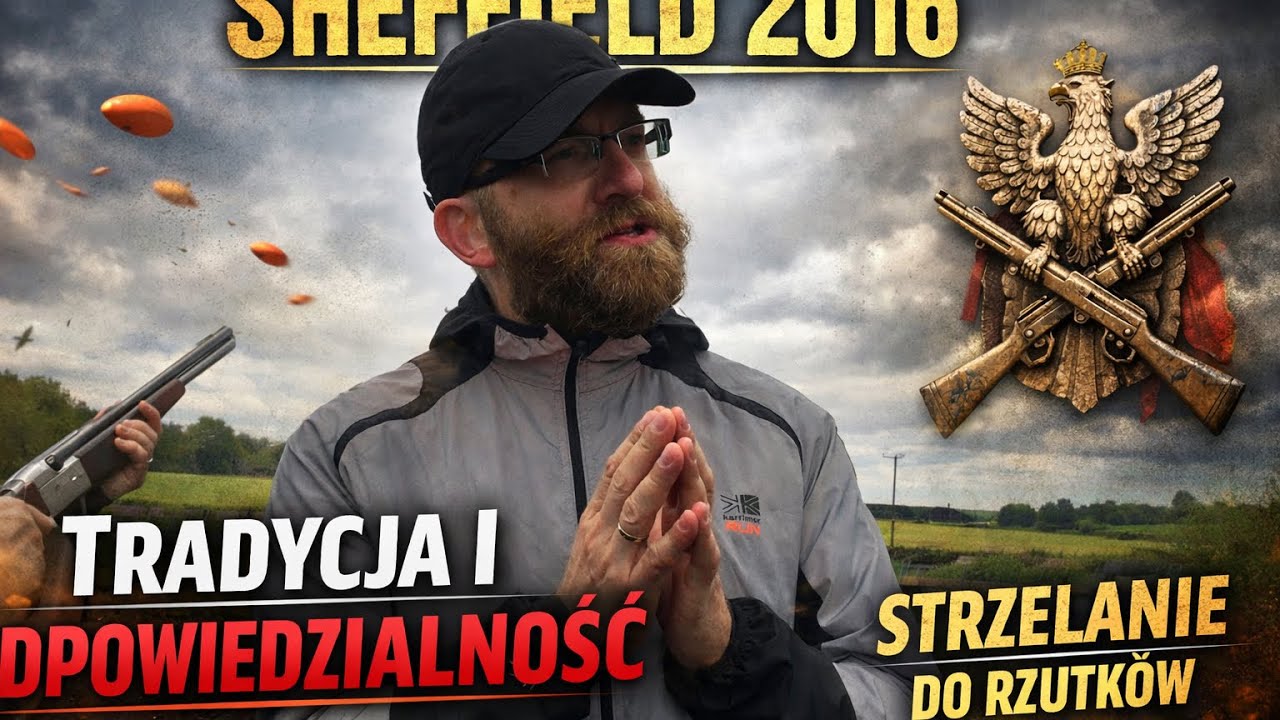 Sheffield 2016 Strzelanie do rzutków z Grzegorzem Braunem, rozmowa o tradycji i odpowiedzialności.