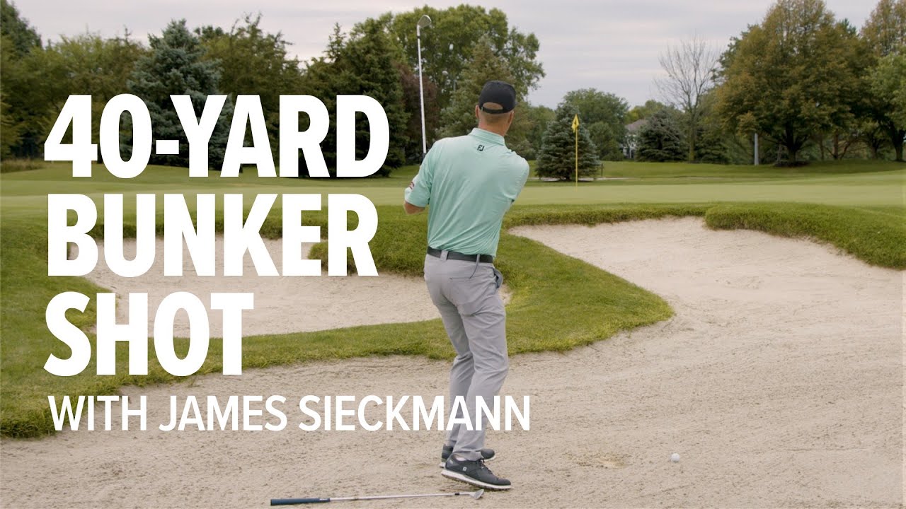 How to Hit a Long Bunker Shot | Titleist Tips