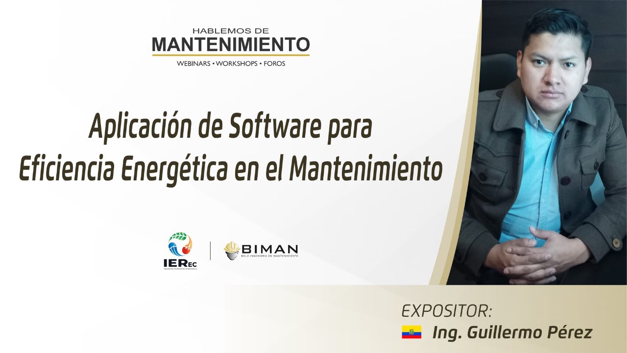 Aplicación de Software para Eficiencia Energética en el Mantenimiento - BIMAN