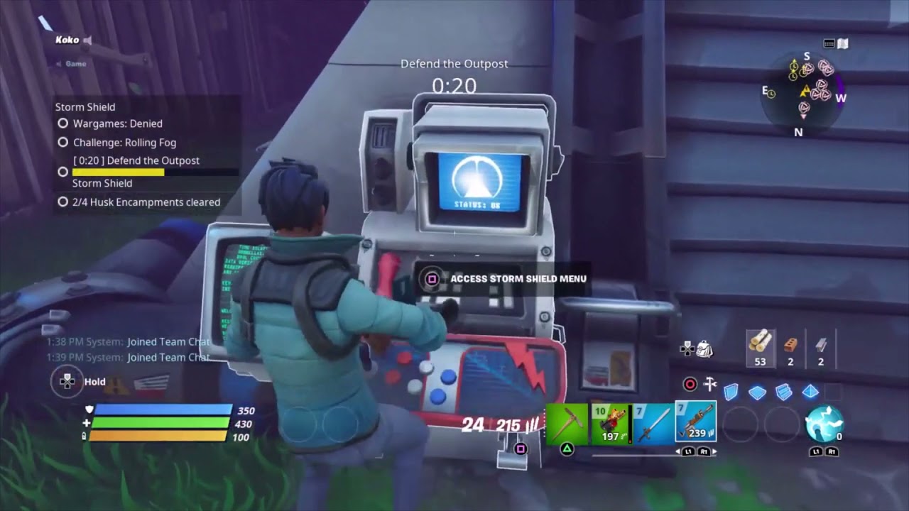 FORTNITE SAVE THE WORLD HOMEBASE STORM SHIELD DEFENSE 4