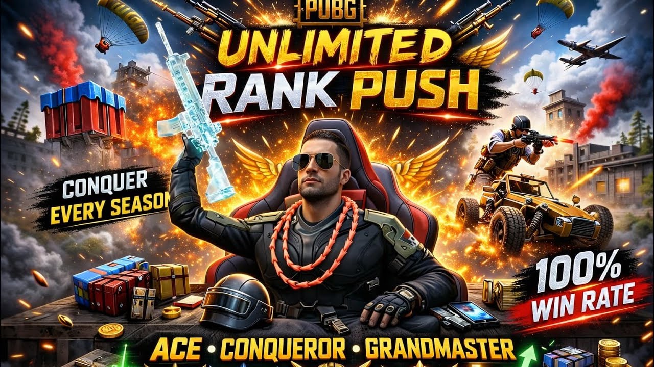 PUBG Unlimited Rank Push 🔥||Episode 4 || BGMI || People Gaming