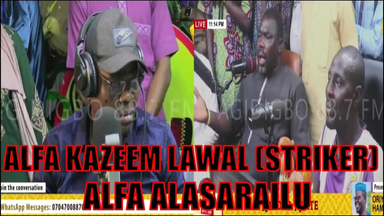 KOKORO ALATE | ALFA KAZEEM LAWAL ( STRIKER) ALFA ALASARAILU