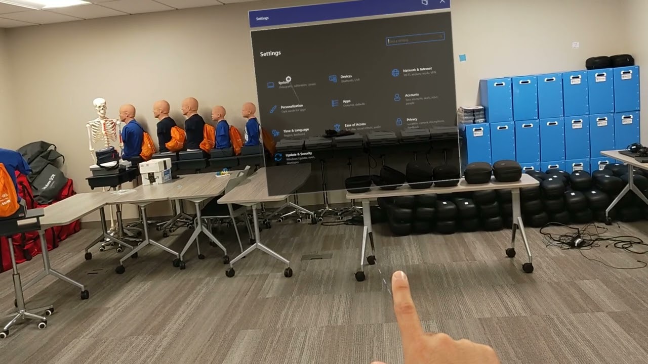 Hand Gesture Methods on the HoloLens 2