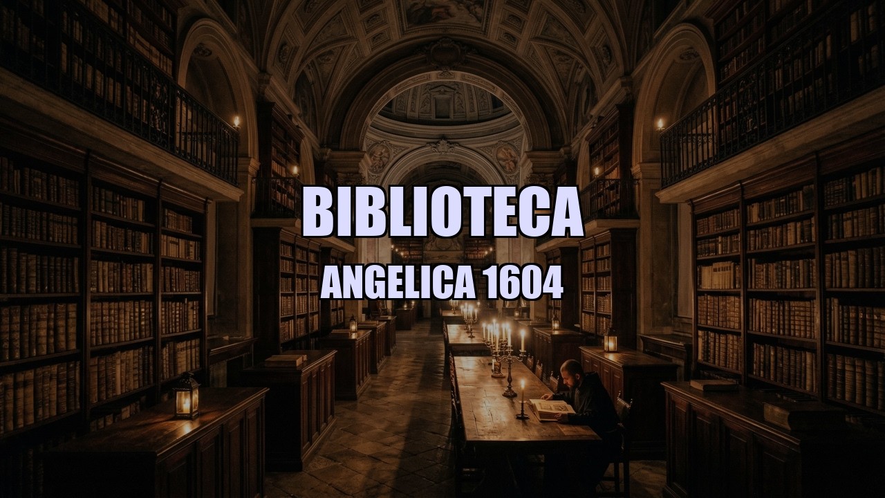 Biblioteca Angelica Rome | Dark Study Ambience | 3 Hours Augustinian Secret Archive