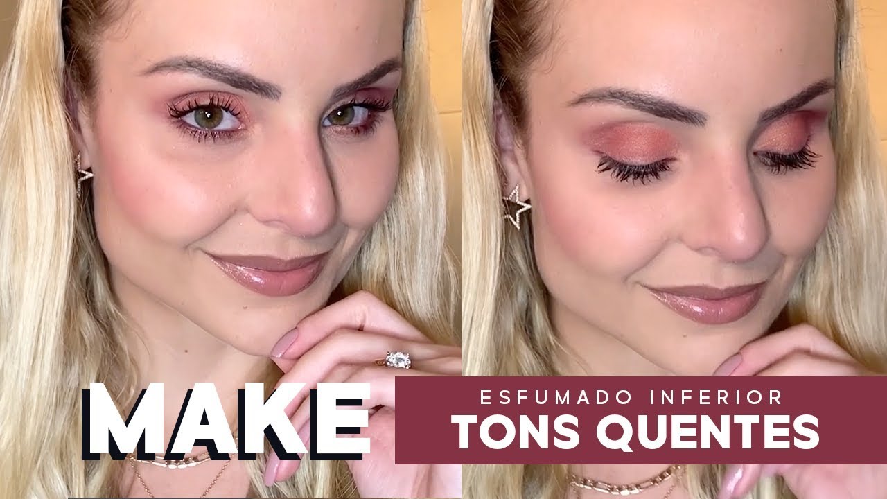TUTORIAL: Make mais escura com esfumado roxo! | Layla Monteiro