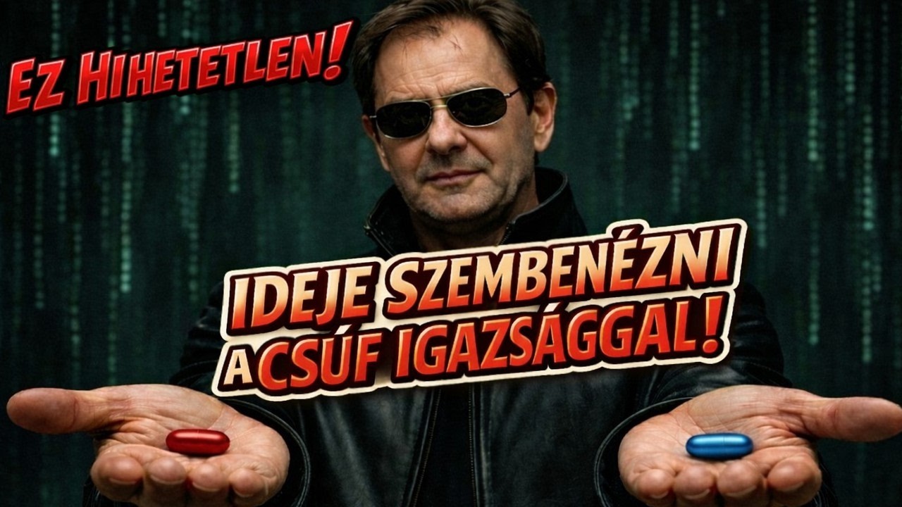 IDEJE SZEMBEN&Eacute;ZNI A CS&Uacute;F IGAZS&Aacute;GGAL! - Arculatv&aacute;lt&aacute;s