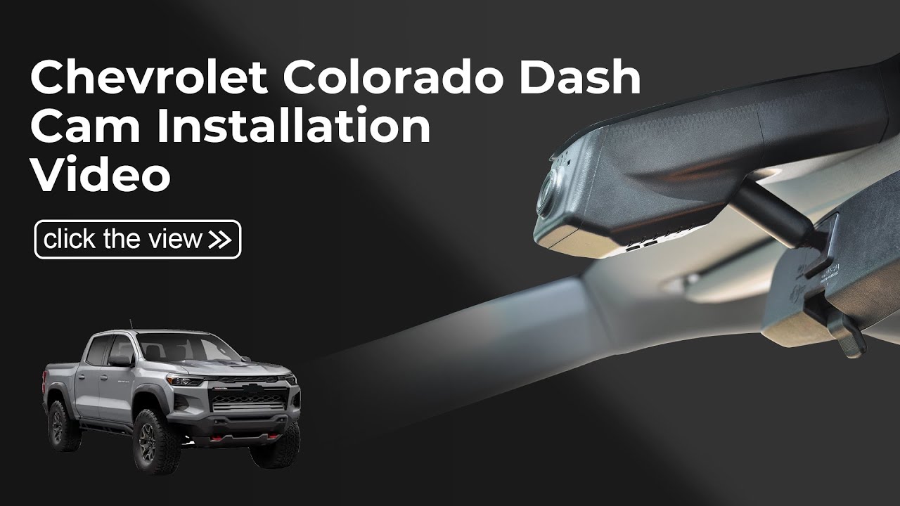 Dash Cam 019C-1(Gen2 Colorado) Installation Video for Chevrolet Colorado Gen2 2015-2022