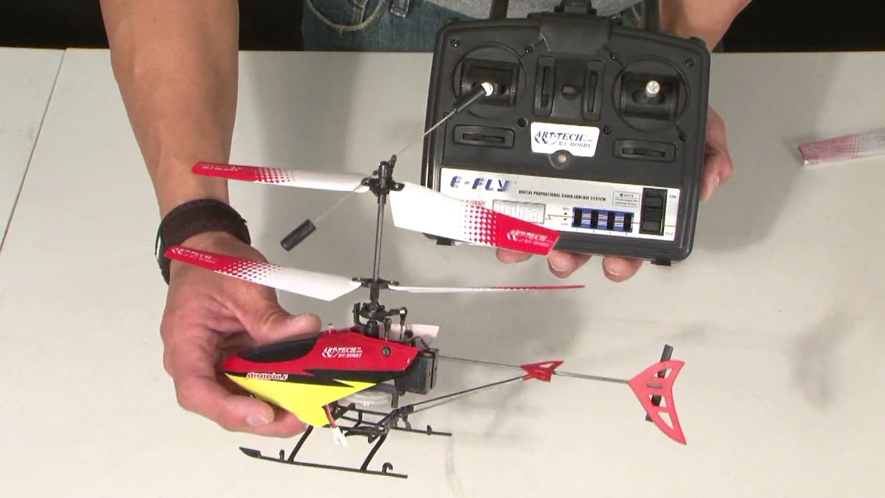 Art-Tech Mini Wolf Coaxial RTF RC 2.4gHz Helicopter! Whats in the Box and Flight Review