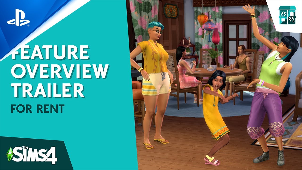 『The Sims 4 For Rent』：公式ゲームプレイトレーラー