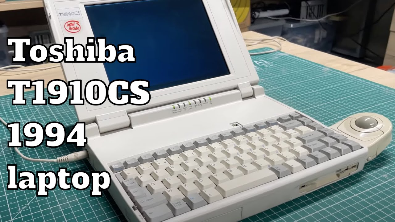 Ноутбук Toshiba T1910CS 1994 года