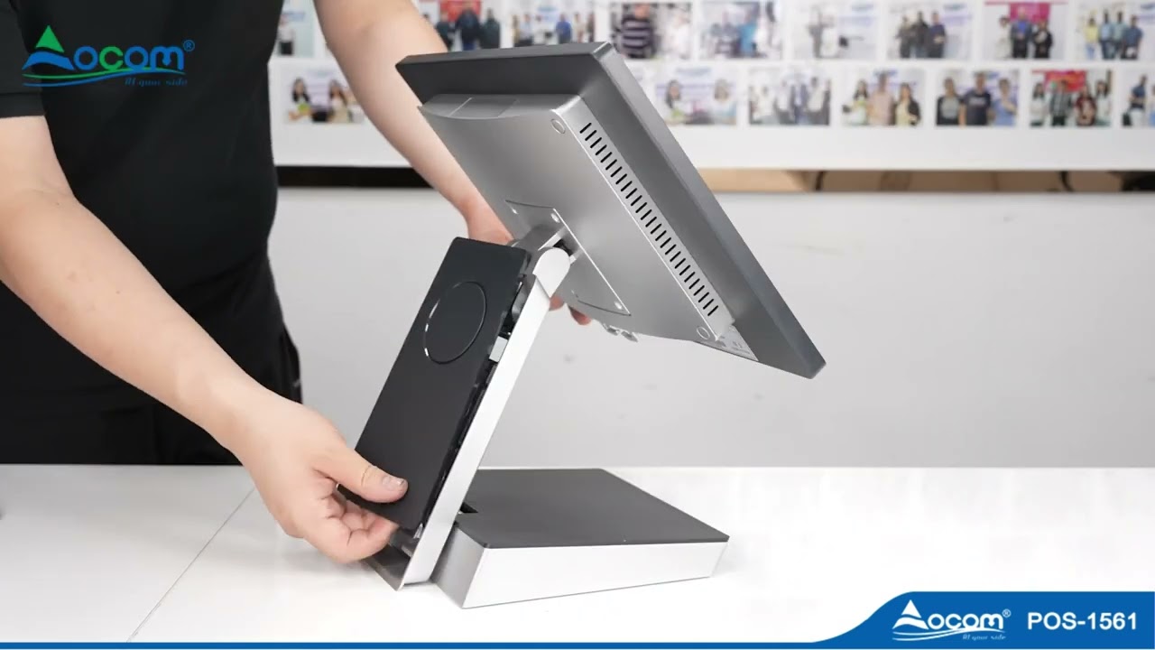 POS-1561 OCOM Retail Solution 15.6Inch Aluminum Touch ScreenUltra Thin Android Windows Pos System