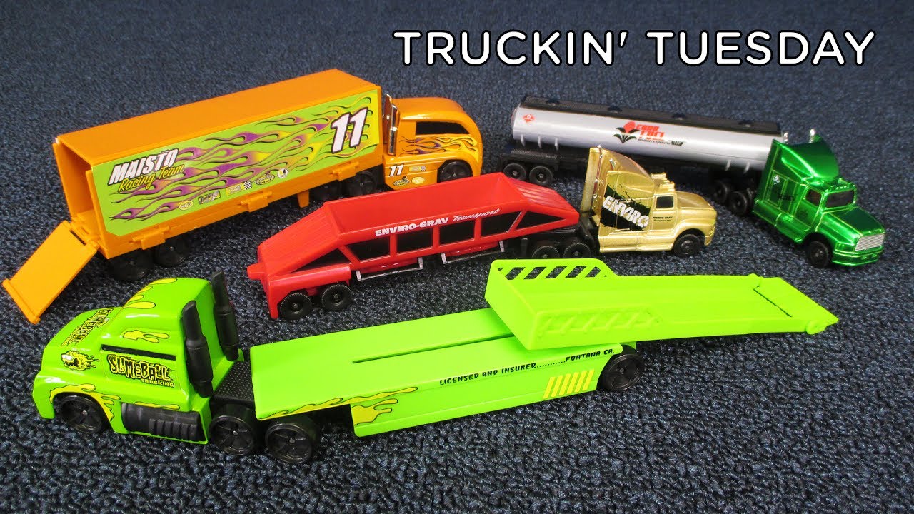 Truckin' Tuesday Fresh Metal Highway Haulers by Maisto found at Five Below!
