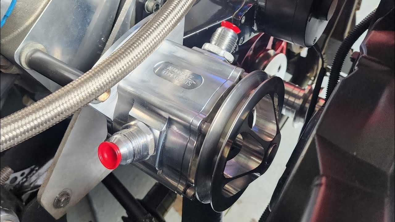 Aerospace components vacuum pump update.