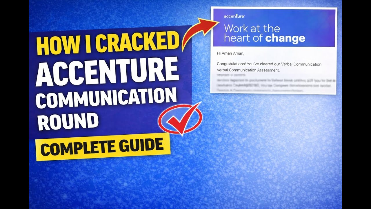 Accenture Communication Assessment Guide | Cracked Communication Round | Complete Guide + Proof