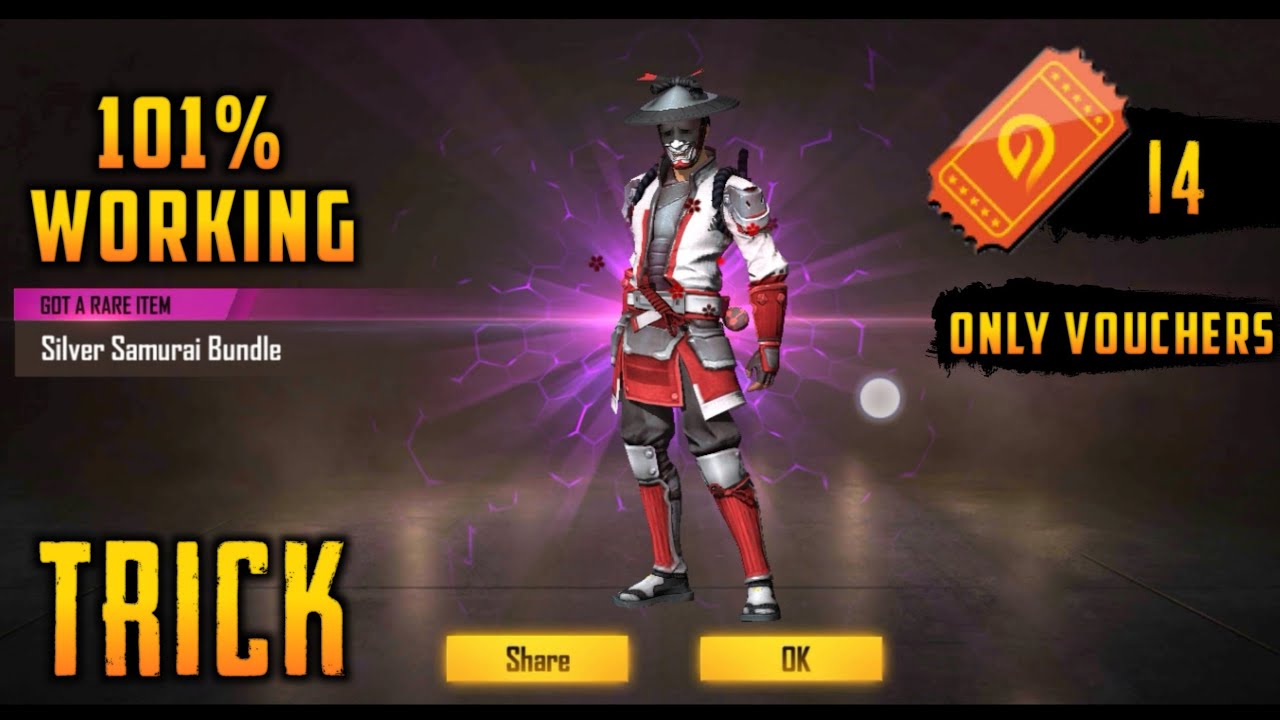 Samurai Geisha in Free Fire Incubator Trick, Collect Samurai Blueprint & Get New Ruby Samurai Bundle