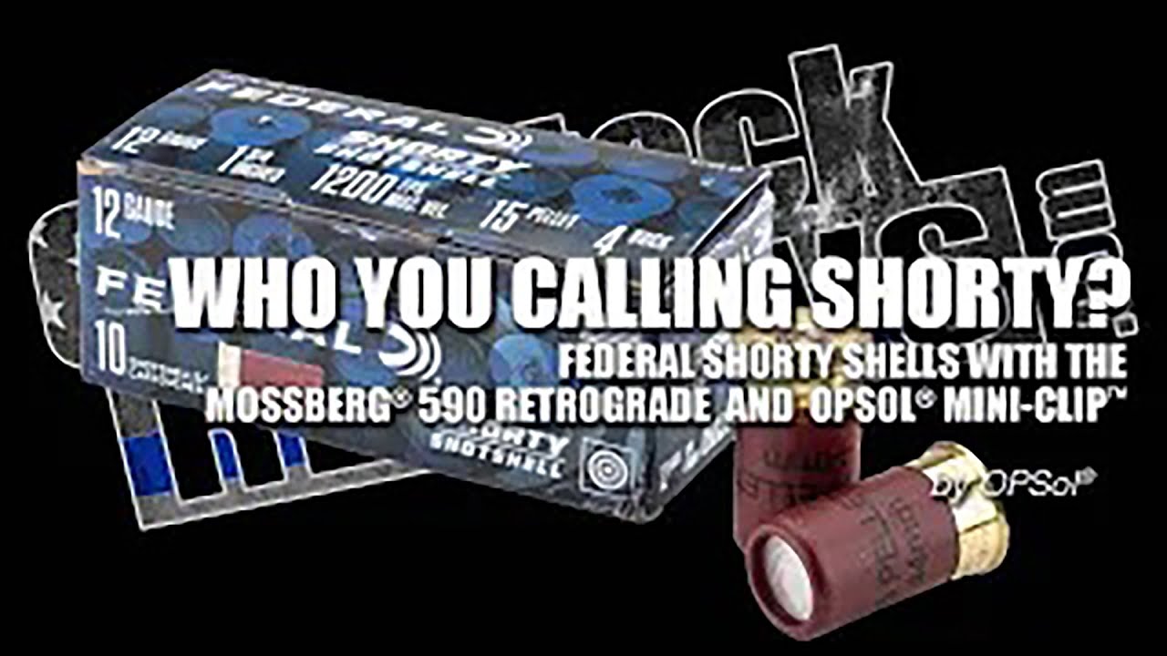 Shooting Federal Shorty Shells with the Mossberg 590 Retrograde | Gun Stock Reviews #1175