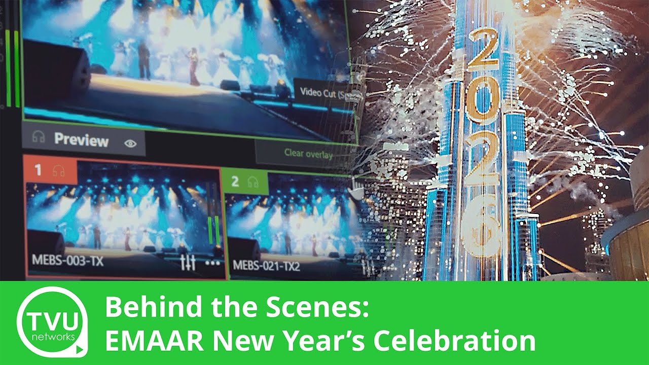 Behind the Scenes of EMAAR New Year’s Eve | Powering a Global Live Broadcast