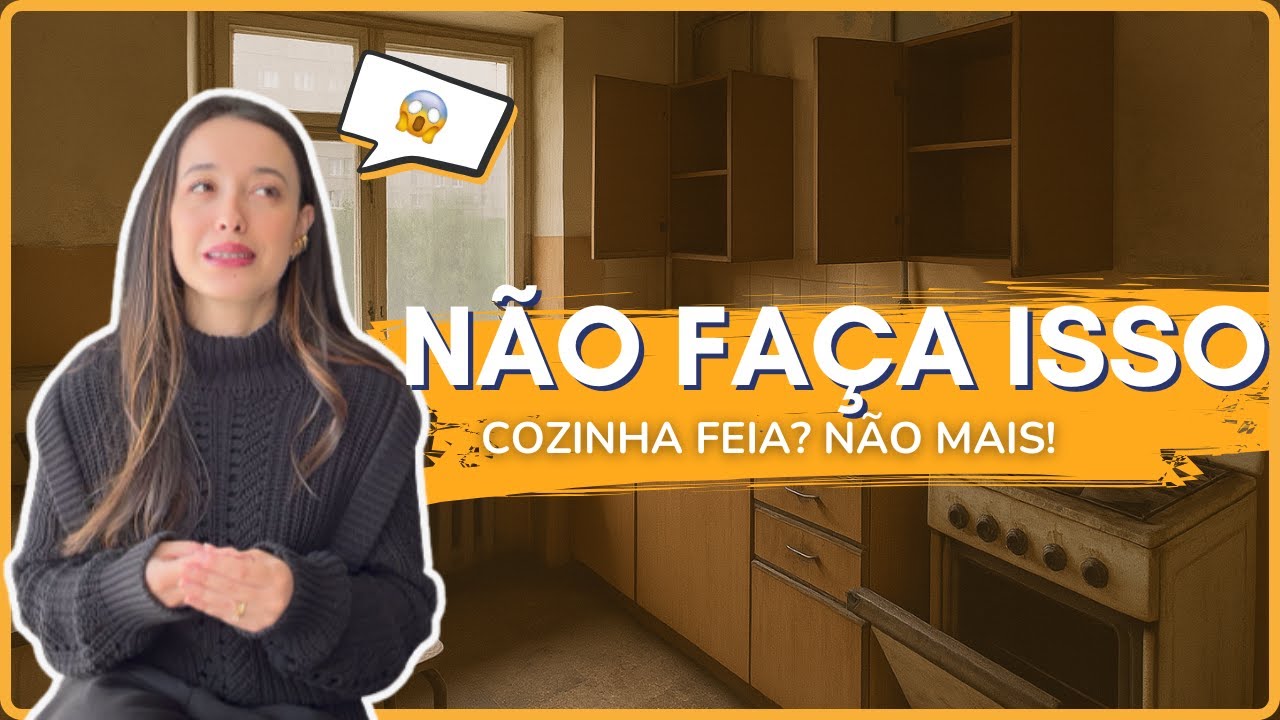 8 ERROS que estão deixando a sua cozinha FEIA ( e Como Consertar )