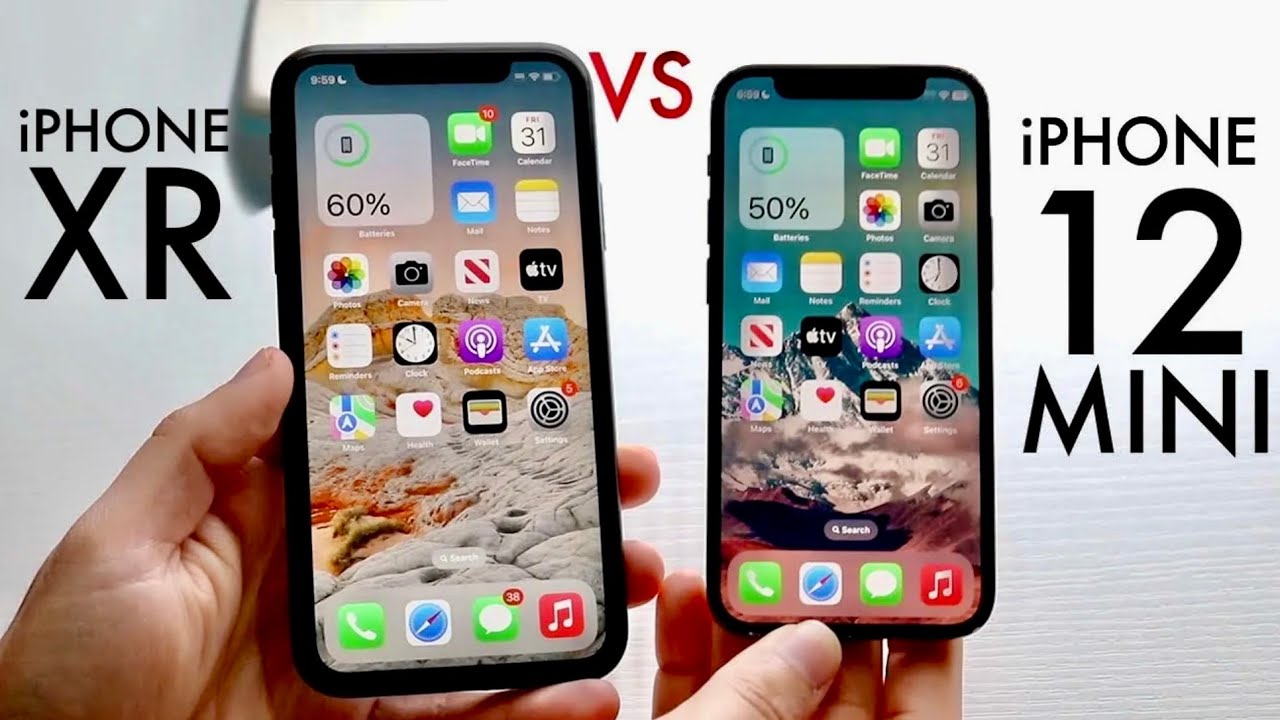 iPhone 12 Mini против iPhone XR в 2024 году! (Сравнение) (Обзор)
