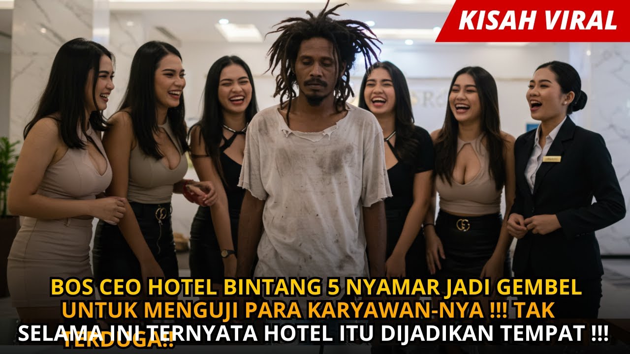 BOS CEO HOTEL BINTANG 5 NYAMAR JADI GEMBEL UNTUK MENGUJI PARA KARYAWAN !!! LIHAT RESPON MEREKA !!!