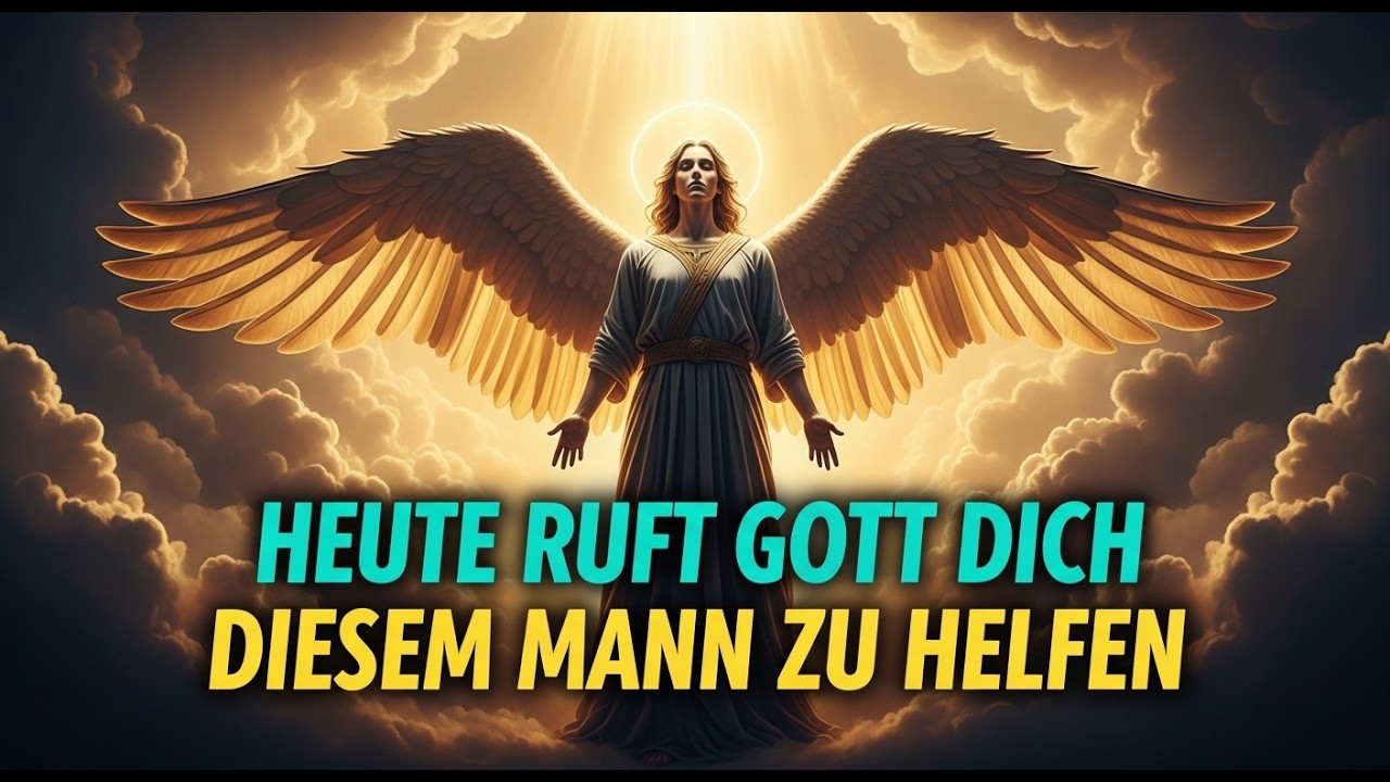 AUSERWÄHLTE: GOTT HAT EUCH DIESEN MANN INS HERZ GELEGT, UM IHM HEUTE ZU HELFEN