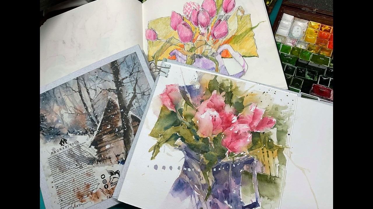 Tulipany w wazoniku
