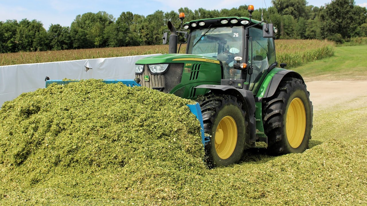 Trinciato mais | New Holland Fr9090/ John Deere 6215r CORN SILAGE