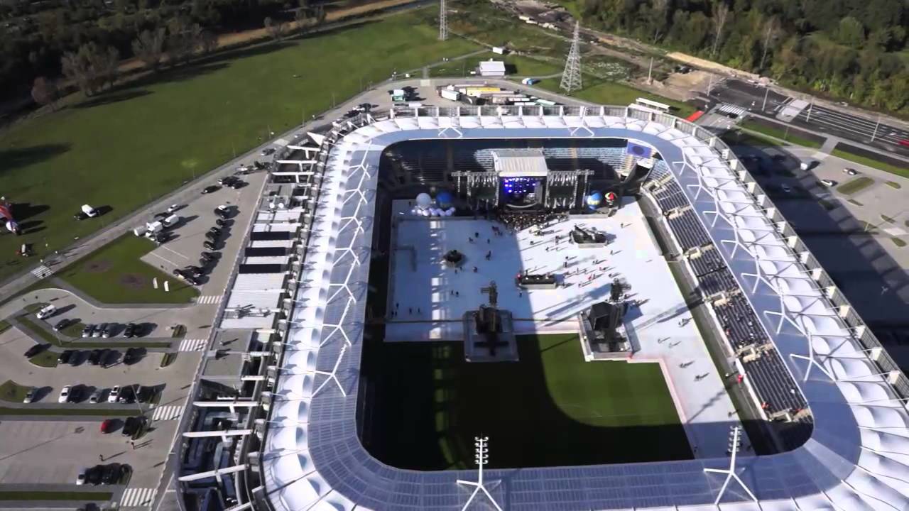 Stadion Arena w Lublinie otwarcie na żywo 27-09-2014