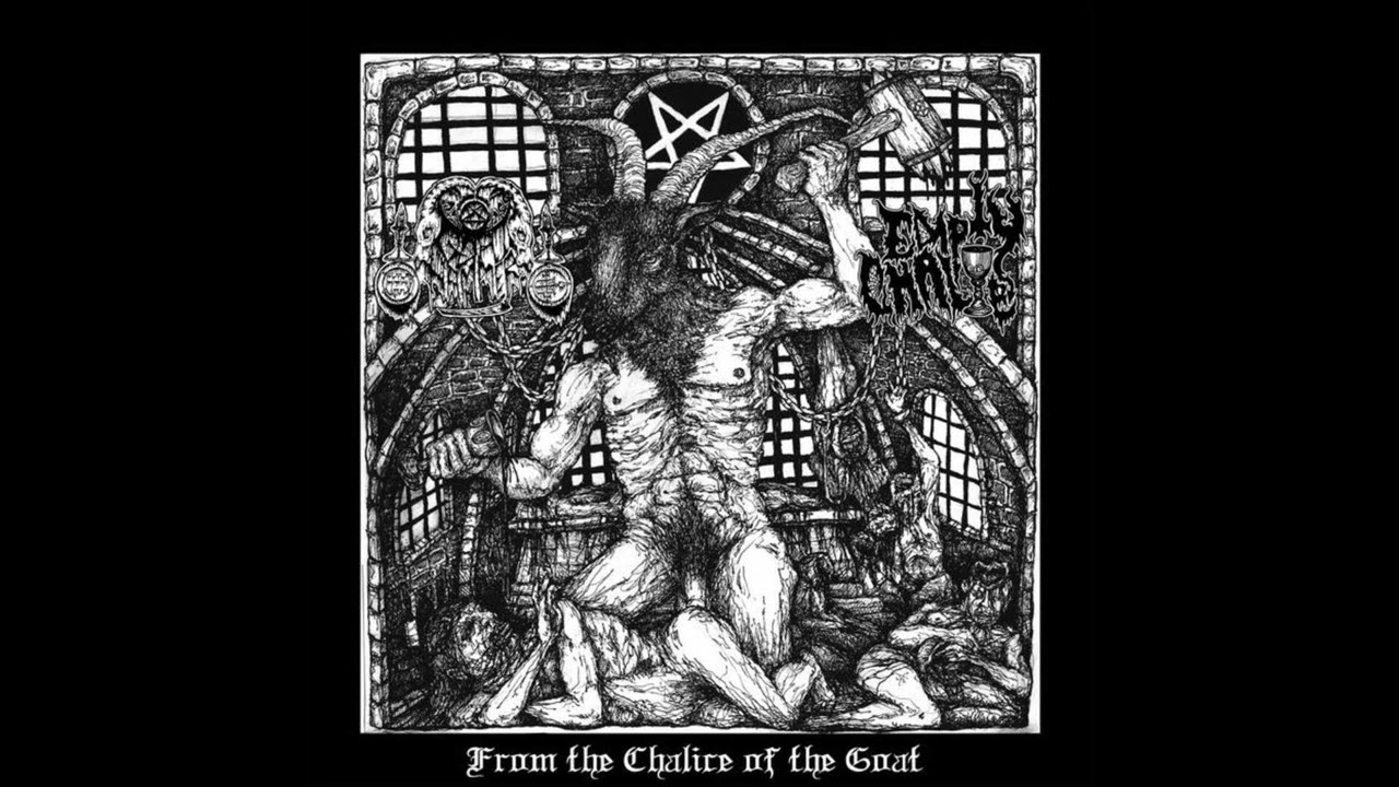 Goathammer (Canada) / Empty Chalice (Canada) - From the Chalice of the Goat (Split) 2022