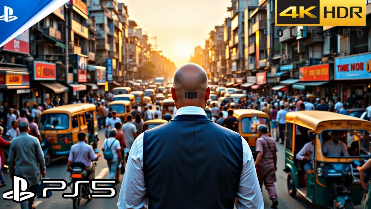 MUMBAI, INDIA (PS5) | ULTRA Realistic Graphics Gameplay [4K 60FPS HDR] Hitman 2