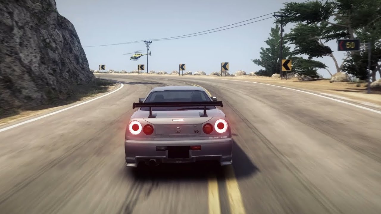Nissan Skyline R34 GTR (PURE SOUND!) | GRiD 2