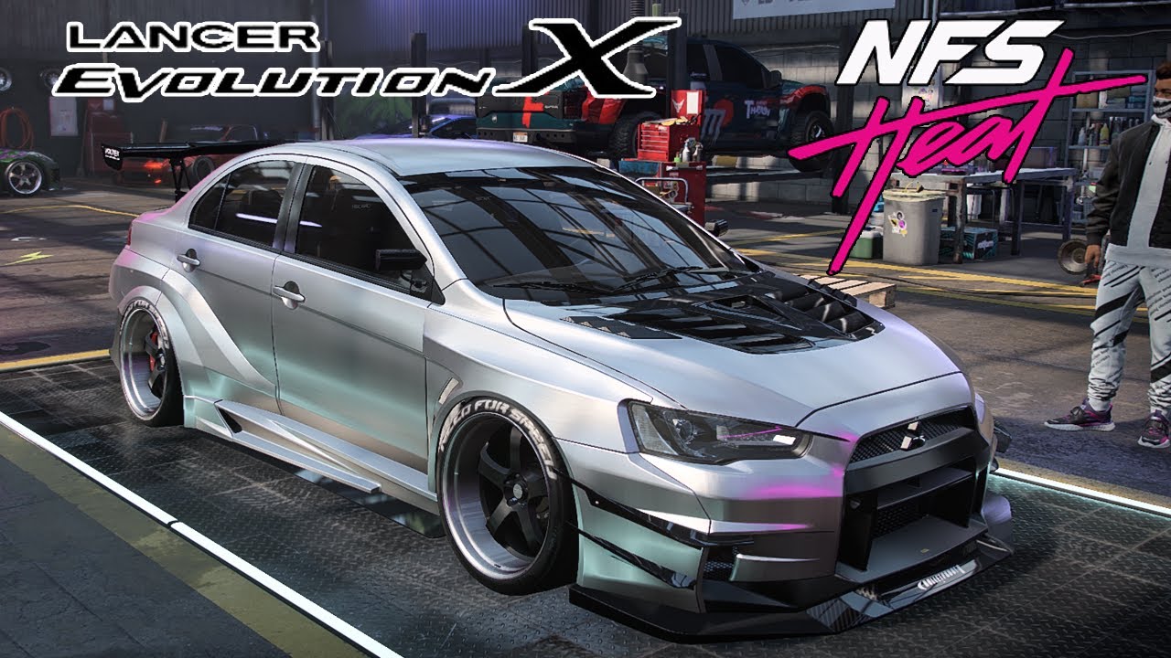 Need for Speed HEAT [แต่งรถ] - อีโวรุ่นสิบ เรียบๆแต่ดุ! (Mitsubishi Lancer Evolution X)