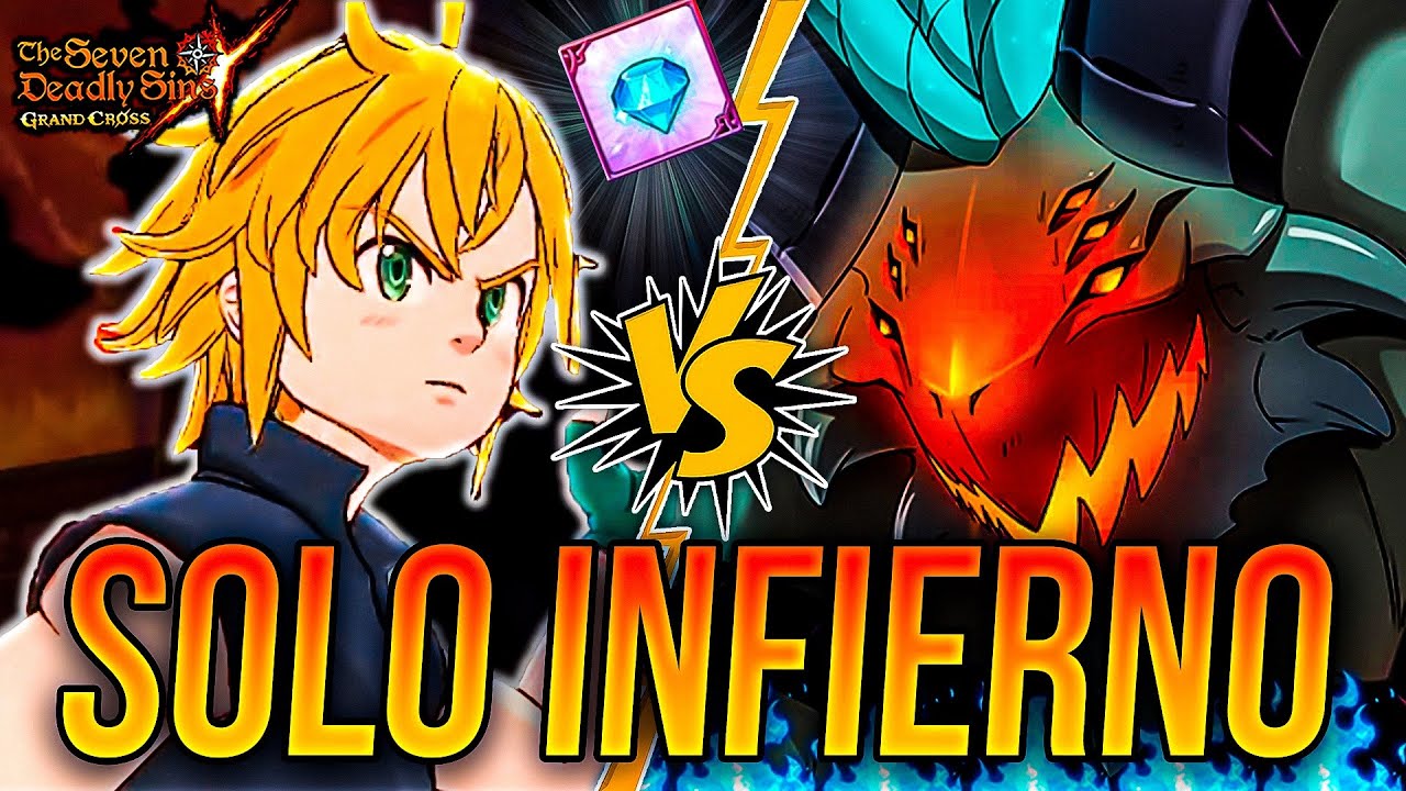 EL MEJOR EQUIPO!!! *MISIÓN💎GRATIS* SOLO INFIERNO DEMONIO BELMOS! 🙂 | Seven Deadly Sins: Grand Cross