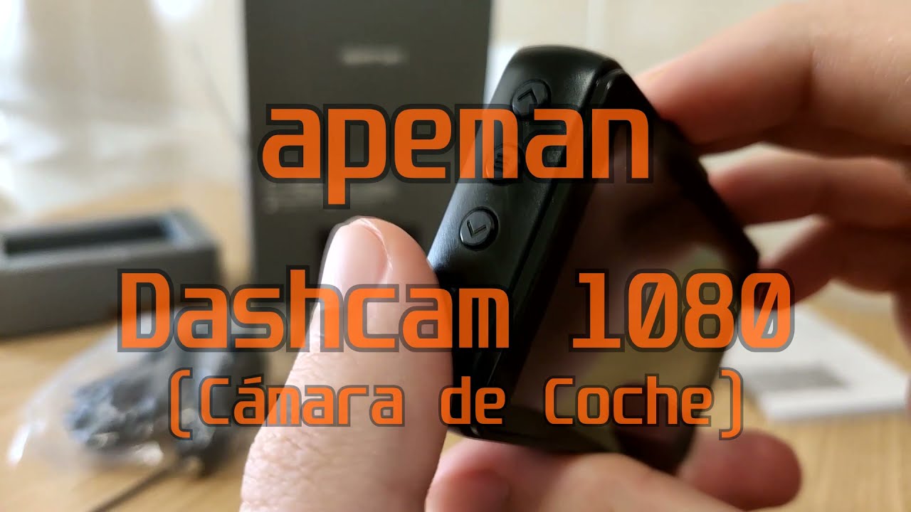 DashCam Apeman C450 - C&aacute;mara coche 1080