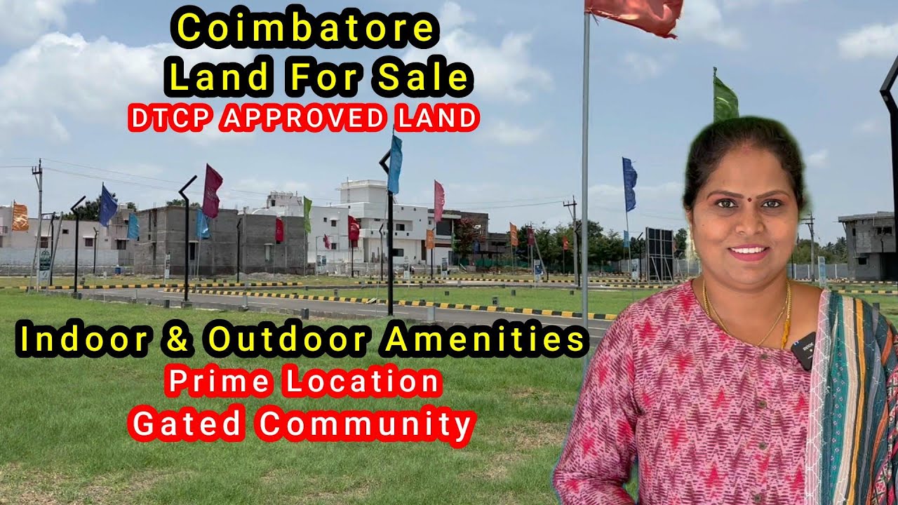 Land for Sale in Coimbatore, Near Pollachi Highway Road