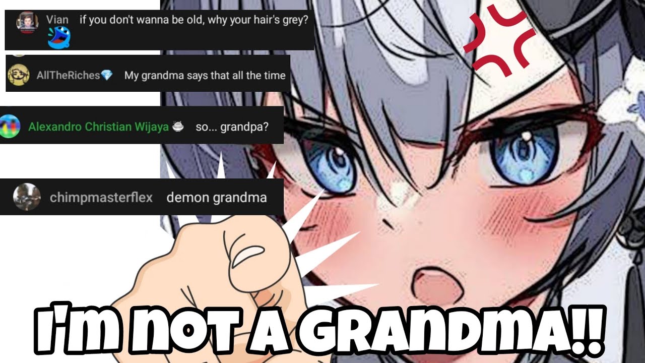 IM NOT A GRANDMA!! | Zeta Marah Imut Karena Di Bilang Nenek-nenek | ENG&ID SUB | Vestia Zeta |